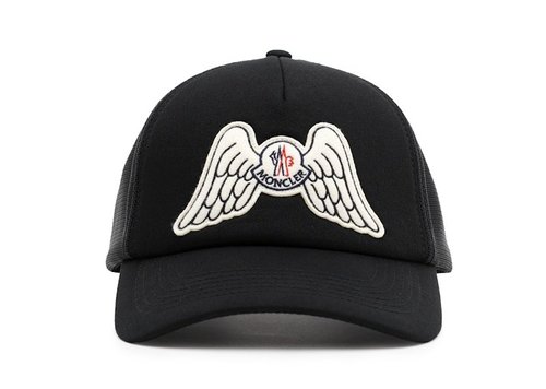 Moncler x Palm Angels Baseball Cap - Black - B00014-04863999