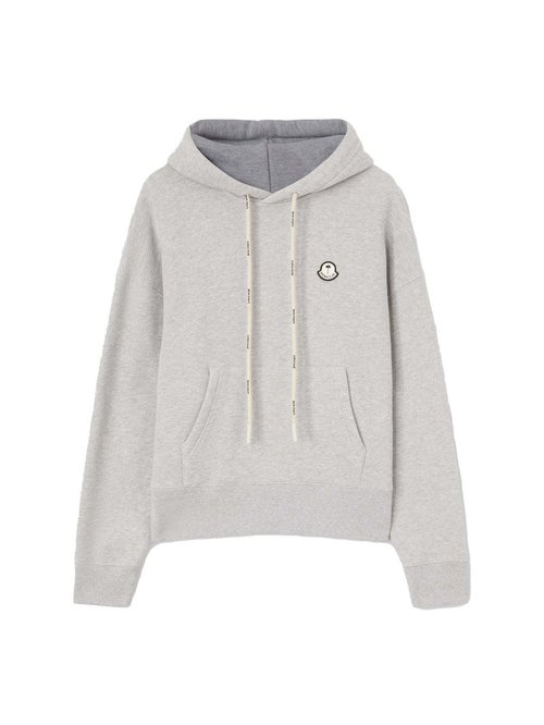 Moncler x Palm Angels Bear Hoodie - Grey - MBB127T23FLE0010960