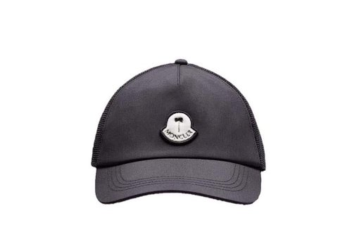 Moncler x Palm Angels Logo Baseball Cap - Black - 209L3B00003596CW999