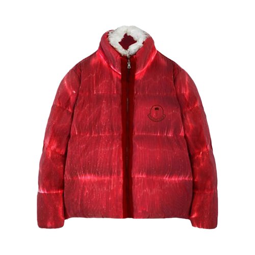 Moncler x Palm Angels Maya Down Jacket - Red - PMED036F23FAB0012525