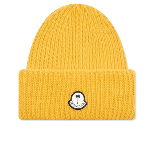 Moncler x Palm Angels Wool Beanie - Yellow - H209L3B00007M1241-130