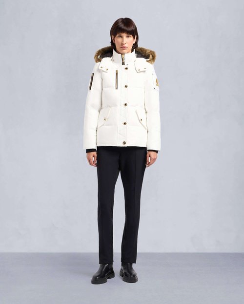 Moose Knuckles 3Q Jacket Gold Series - Milky Way/Brown Toscana Shearling - M34LJ129GS_1324