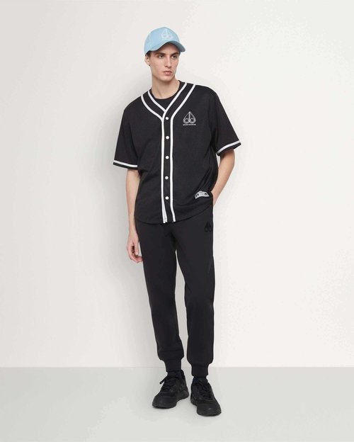 Moose Knuckles Baseball Jersey - Black - M14MT749_292