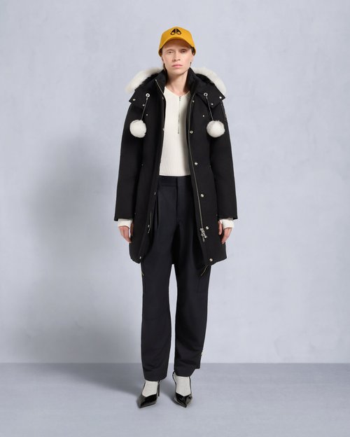 Moose Knuckles Original Stirling Parka - Black/Natural - M35LP203S_1001