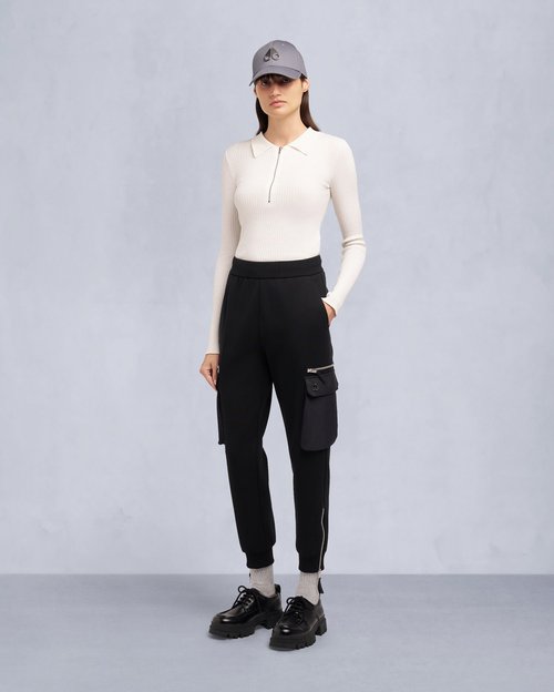 Moose Knuckles Cotton Pants - Black - M35LR800_292