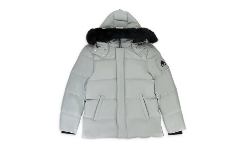 Moose Knuckles CLOUD 3Q NEOSHEAR SHADOW W/BLK SH PARKA - M32MJ178S SHADOW W BLK SH