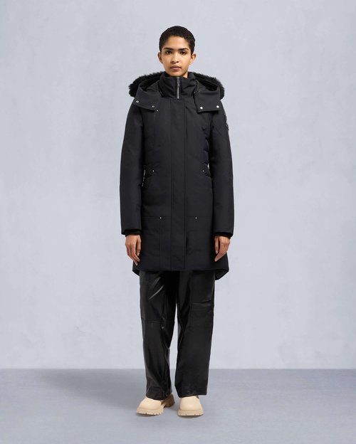 Moose Knuckles Cloud Down Jacke - Black/Black Shearling - M34LP223S_305
