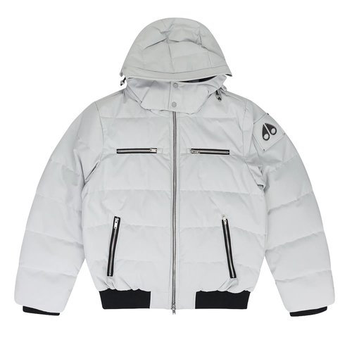 Moose Knuckles Cloud Neoshear Bomber Jacket - M34MB005S_GREY