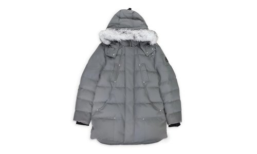Moose Knuckles CLOUD PARKA NEOSHEAR PEBBLE W/NAT SH PARKA - M32MP221S PEBBLE W NAT SH