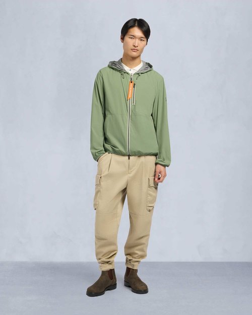 Moose Knuckles Dominion Packable Jacket - Kelp/Acid - M15MJ119_1601