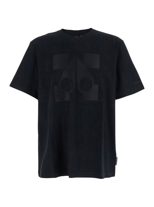 Moose Knuckles Finchley Tee - Black - M35MT723_292