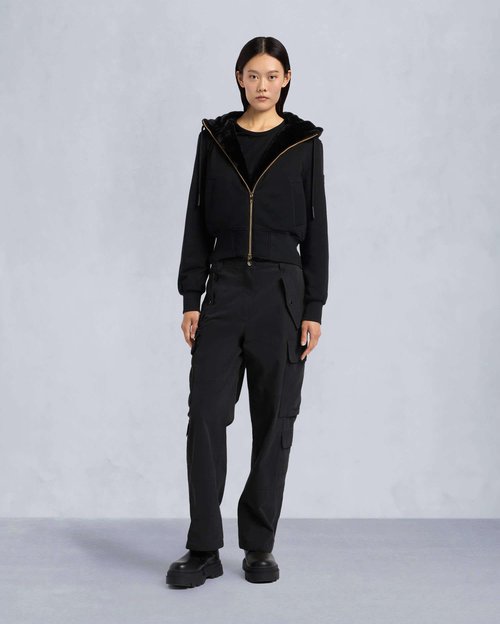 Moose Knuckles Gold Series Celestine Bunny - Black/Black - M34LS601G_291
