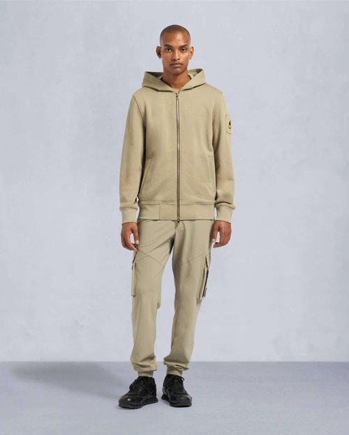 Moose Knuckles Gold Series Snyder Zip Hoodie - Sage - M34MS609G_1376