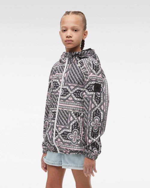 Moose Knuckles Highfield Printed Jacket - Fashion Pink Bandana - M13UJ134H_1146