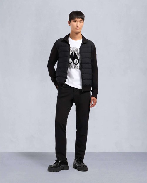 Moose Knuckles kamet Hybrid Jacket - Black - M34MK659_292