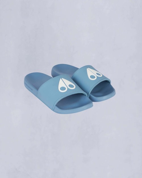 Moose Knuckles Logo Icon Sport Slides - SEA - M14MA503_1576