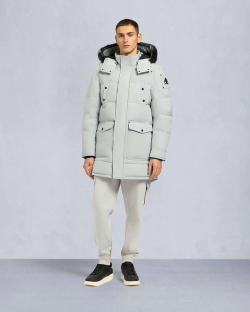 Moose Knuckles Onyx Big Ridge Parka - Grey birch/ice shearling - M33MP210S_1621