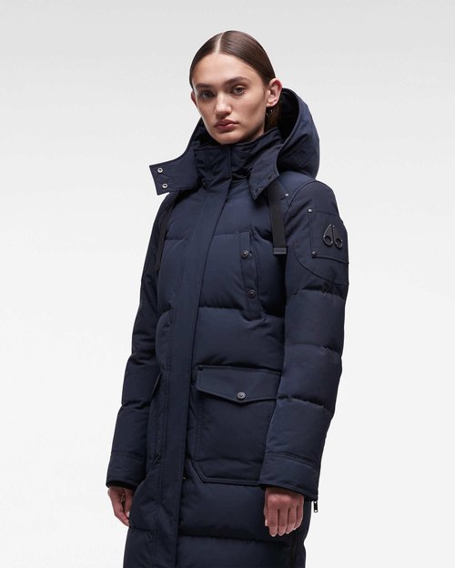 Moose Knuckles Onyx Bonaventure Parka - True Navy - M39LP211N_415