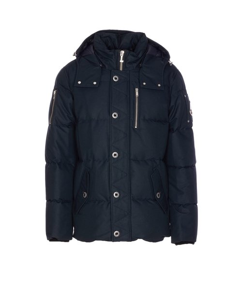 Moose Knuckles Original 3q Down Jacket - Navy/Black - M35MJ128S_546