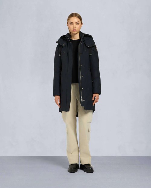 Moose Knuckles Original Stirling Parka - Navy/Black Shearling - M31LP203N_546