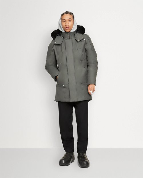 Moose Knuckles Original Stirling Parka Shearling - Forest Hill/Black Shearling - M32MP261S_1197