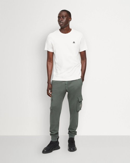 Moose Knuckles Satellite Tee - Plaster - M13MT719_1103