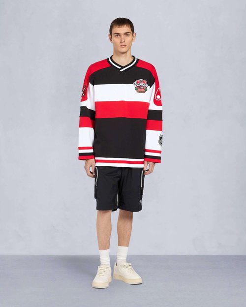 Moose Knuckles X Nhl Winter Classic Jersey - Red Cb Multi - M35MS640W1_1695