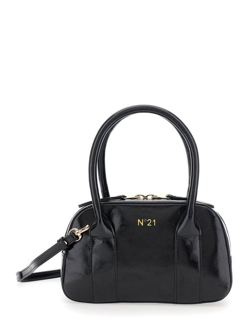 N.21 Black Crossbody Bag With Adjustable And Removable Shoulder Strap And Logo On The FrOnt In Ecoleather - N21096N0246N21W79F0N900
