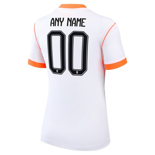 Netherlands 2026 Stadium Away Nike Dri-FIT Soccer Replica Custom Jersey By You - White - NN203939030-CUS