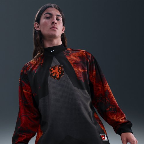 Netherlands Hollywood Keeper Nike Soccer Shirt - Black/Hyper Crimson/White - IO0785-010