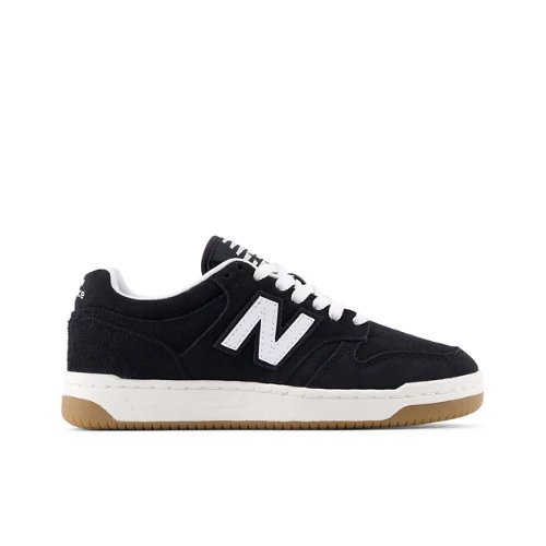 New Balance 480 Lace White - Nb 103 White/Black - GSB480SB