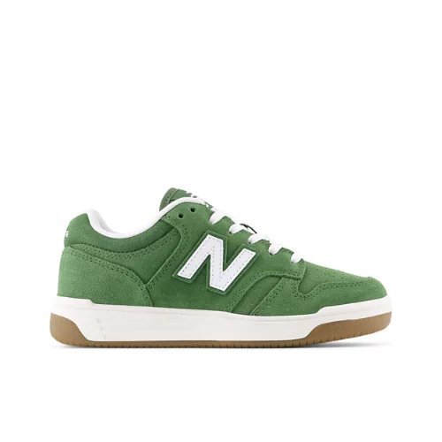 New Balance B480 Lace - White/Green - PSB480SA