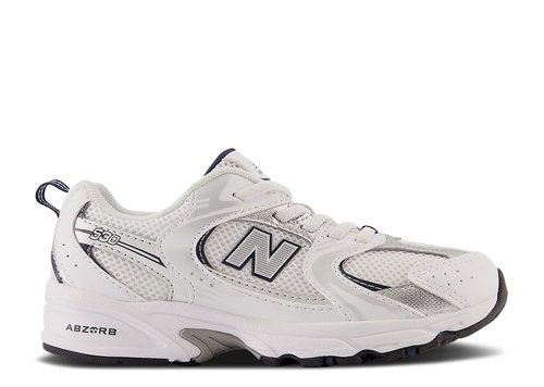 New Balance 530 Bungee Wide - White/Blue/Grey - PZ530SB1-2E