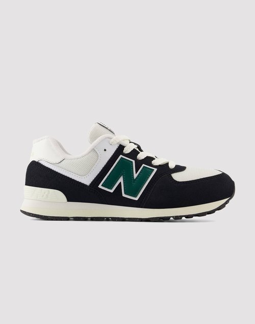 New Balance 574 - Black/Green - GC574RBG