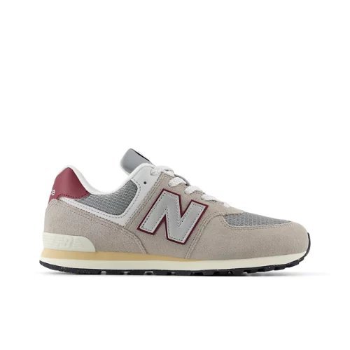 New Balance 574 Lace - Brown/Red - GC574SKB-2E