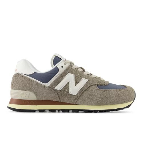 New Balance 574 | Grey | Size 5.5 - Arid Stone/Sea Salt - U574WGN