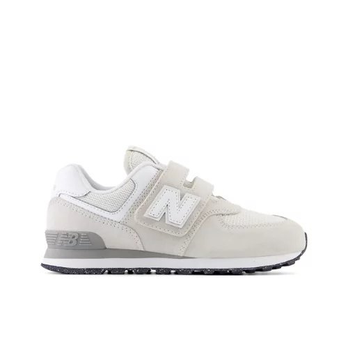 New Balance 574 Core Hook & Loop - Grey/White - PV574EVW-2E