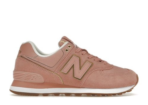 New Balance 574 - Pink/Gold/Gum - WL574SOB