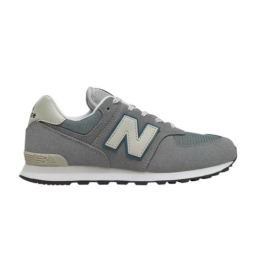 New Balance 574 - Grey/Blue - GC574BA1