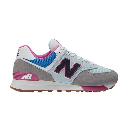 New Balance 574 - Marblehead/Blue/Pink - WL574PO2