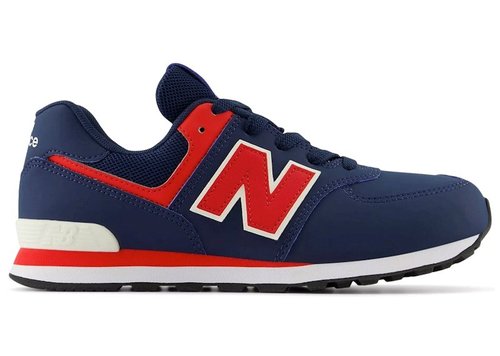 New Balance 574 - Navy Blue/Red/White - GC574KIK