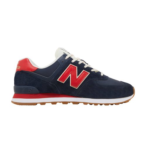 New Balance 574 Navy Red ML574PTR Solesense