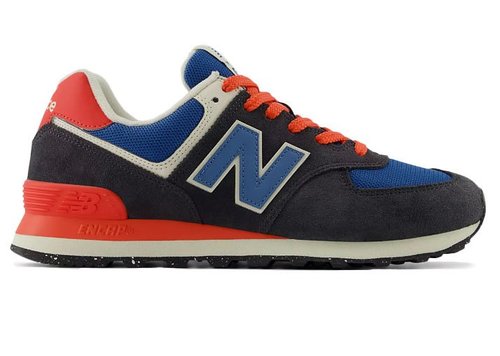 New Balance 574 - Phantom/Blue Agate/Blast Red - U574RBA