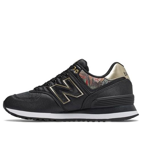 New Balance 574 Series - Black/Gold/White - WL574SNC