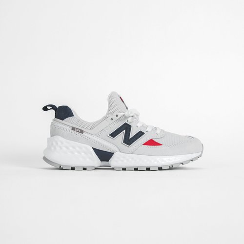 New Balance 574 - Sport Grey/Blue/Red - GS574SS