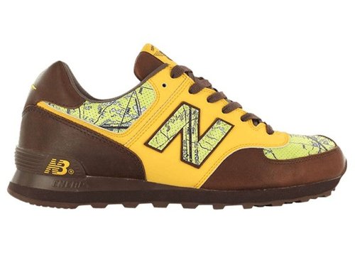 New Balance 574 Transportation Pack Green - Brown/Yellow/Yellow Green - M574TSA