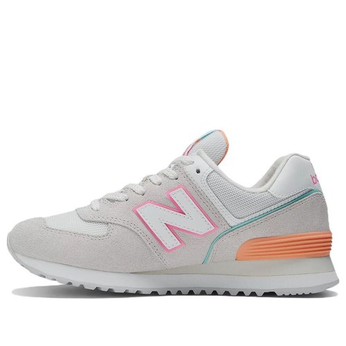 new balance wl574 grey pink