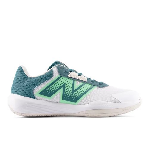 New Balance 696v6 Tennis - White/Green - MCH696M-6 D