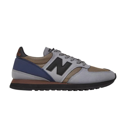 New Balance 730 Made in England | | Size 12 - Grey/Navy Blue/Sepia - M730INV