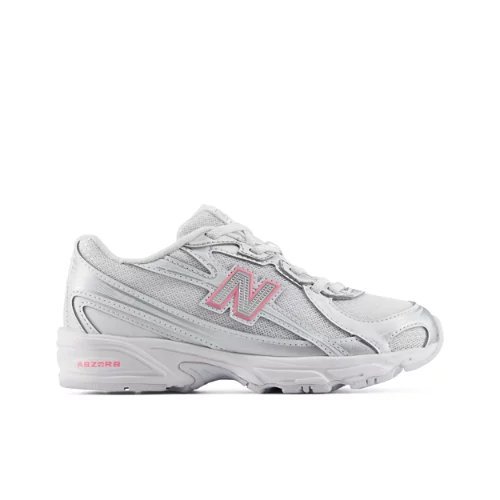 New Balance 740 Bungee Lace - Grey/Pink - P7403DB